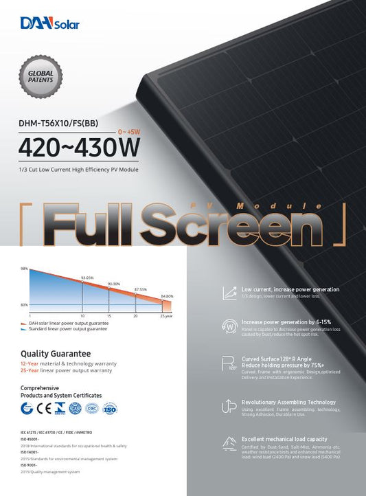 DAH - DHM-T56X10/FS(BB)-420W