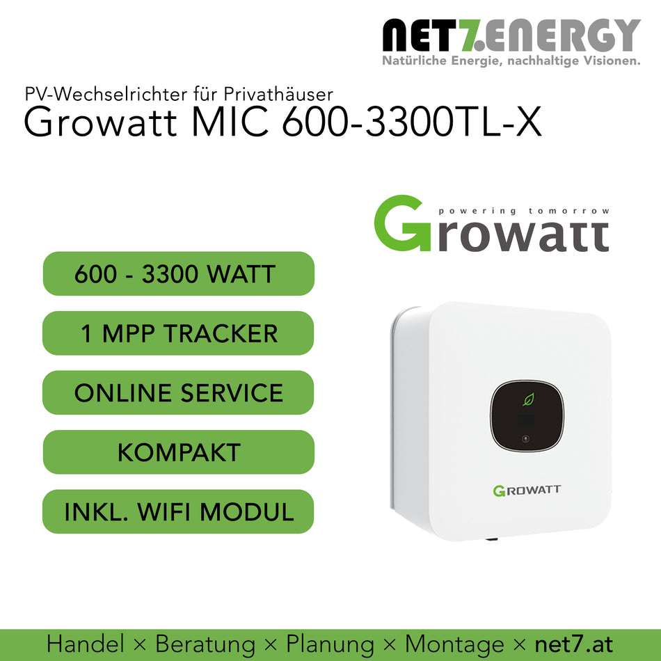 Growatt MIC 600-3300TL-X