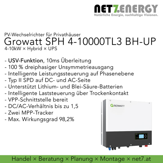 Growatt SPH 4000-10000TL3 BH-UP